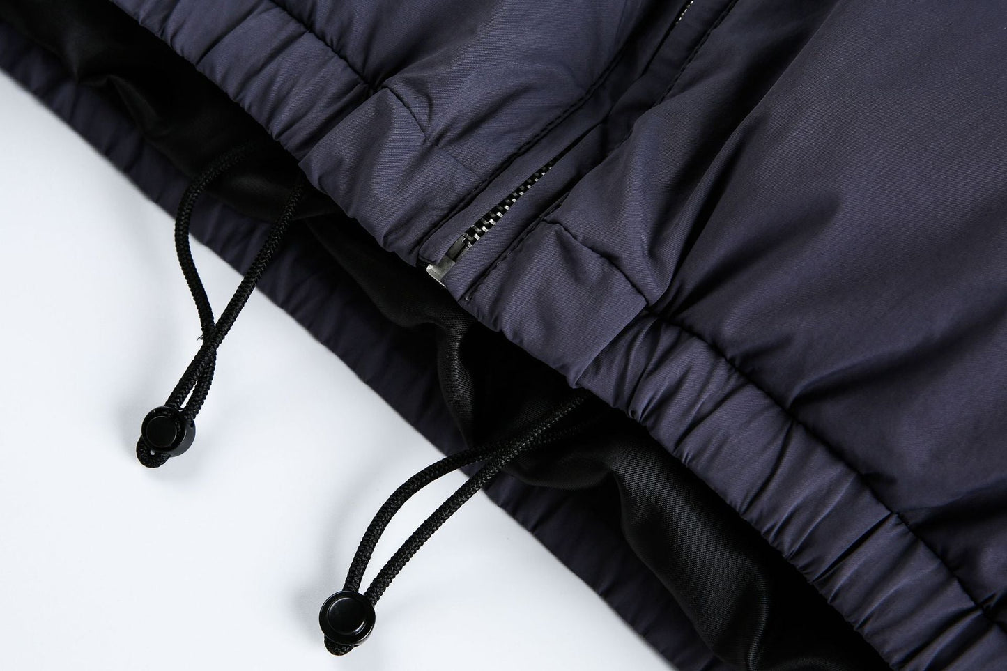 Panel Stitching | Stand Collar Coat - Luxuryurbanwear