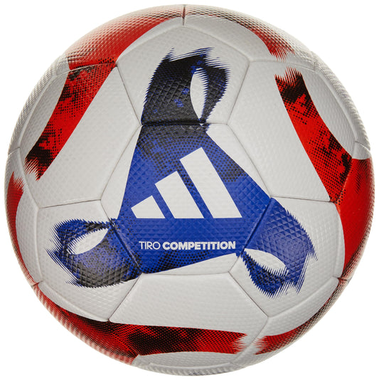 adidas Unisex-Adult Tiro Competition Ball White/Black/Team Solar Orange/Team Royal Blue 4