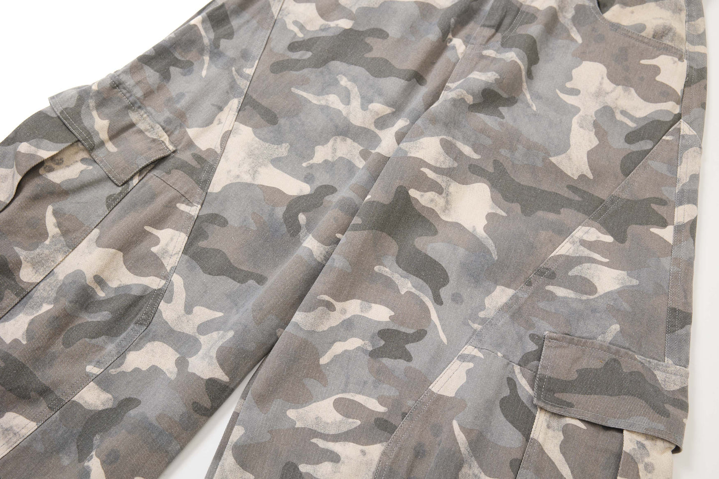 Tactical Camo Baggy Jeans - Gorpcore Utility Streetwear | LuxuryUrbanwear - Luxuryurbanwear