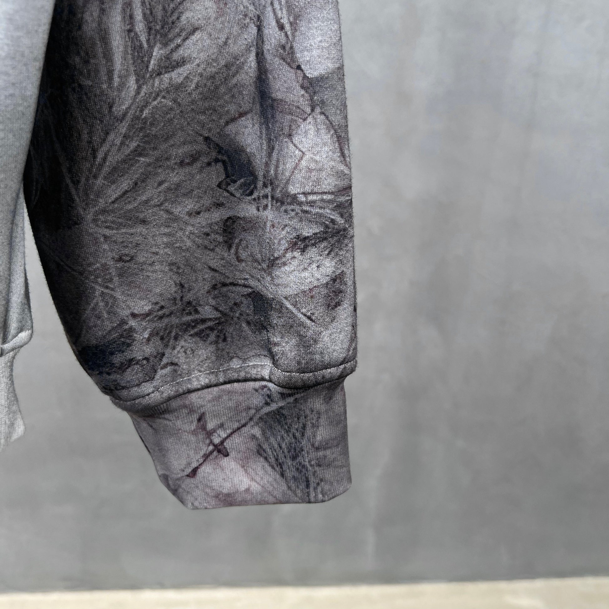 Frosted Camo Sleeve | Oversized Hoodie - Luxuryurbanwear