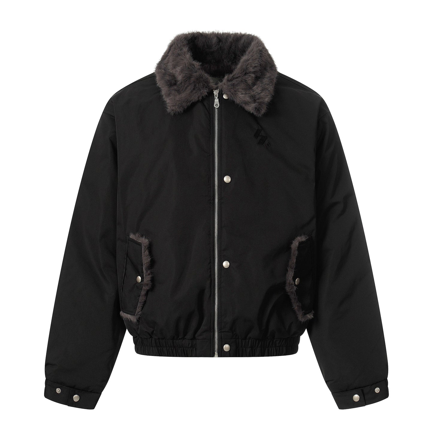Faux-Fur Collar | Short Winter Jacket - Luxuryurbanwear