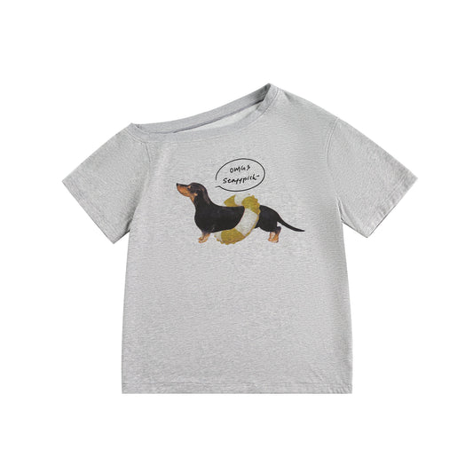 Sushi Pup | Humorous Dog Print Tee - Luxuryurbanwear