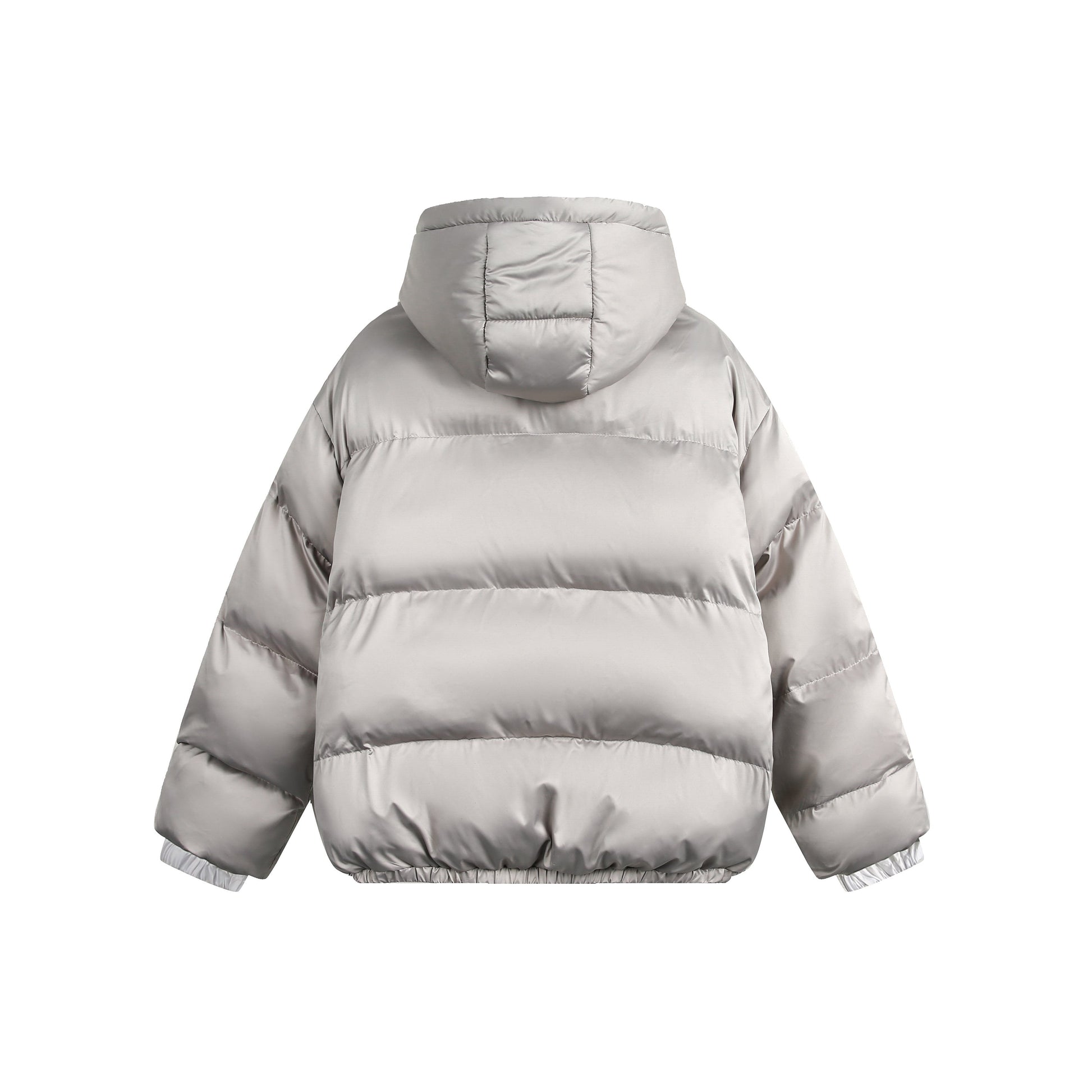 Frosted Block | Padded Utility Hooded Coat - Luxuryurbanwear