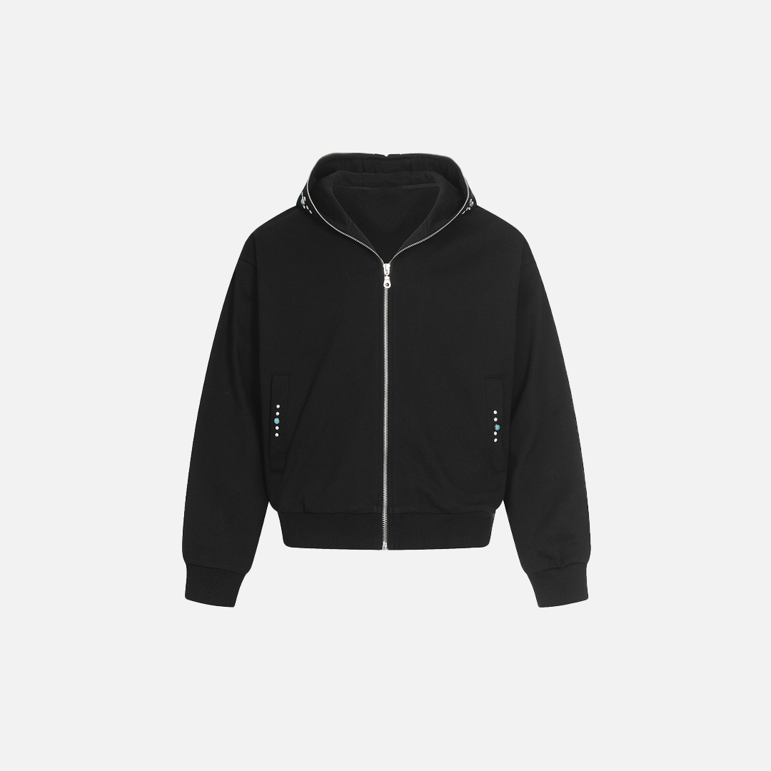 Athletic Emerald Shark Hooded Sweatshirt - Luxuryurbanwear
