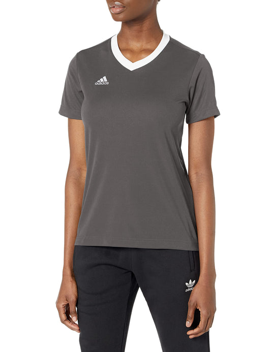 adidas Womens Entrada 22 Jersey Grey Large