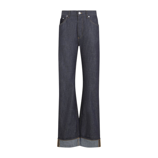 Bottega Veneta Intrecciato Pocket Jeans Women