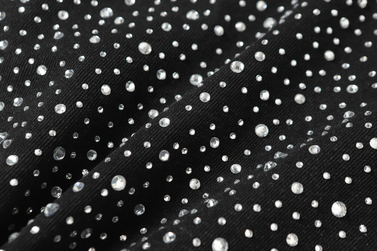 Rhinestone | Denim Shorts - Luxuryurbanwear