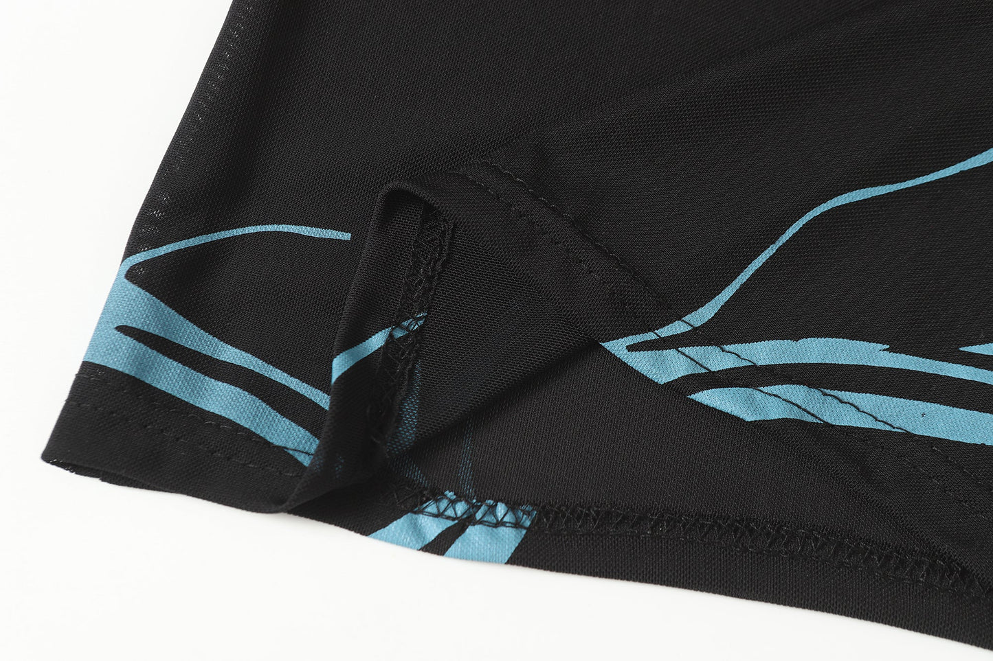 Abstract Line Graphic | Turtleneck Sweatshirt - Luxuryurbanwear