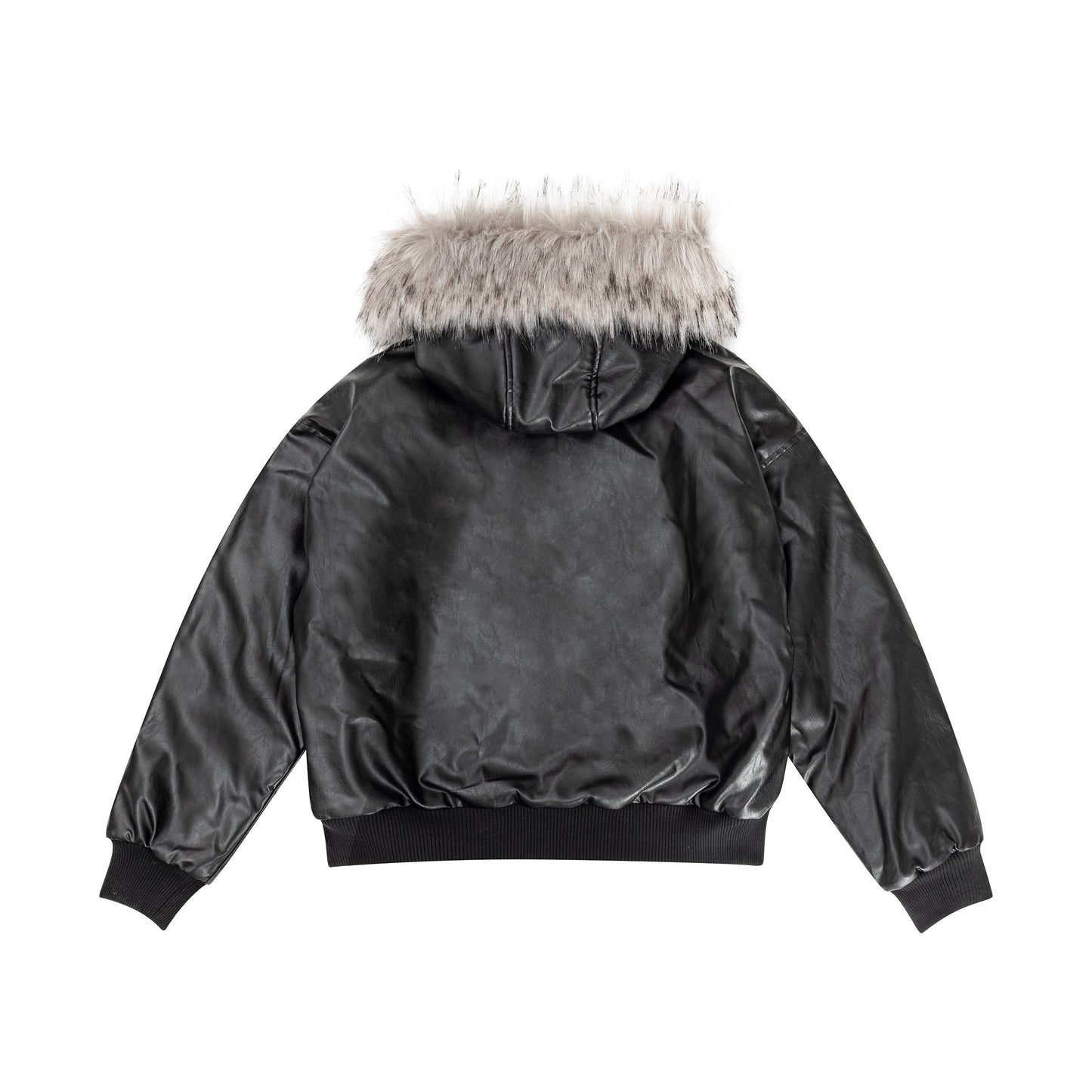 Moto Style | Faux Fur PU Jacket - Luxuryurbanwear