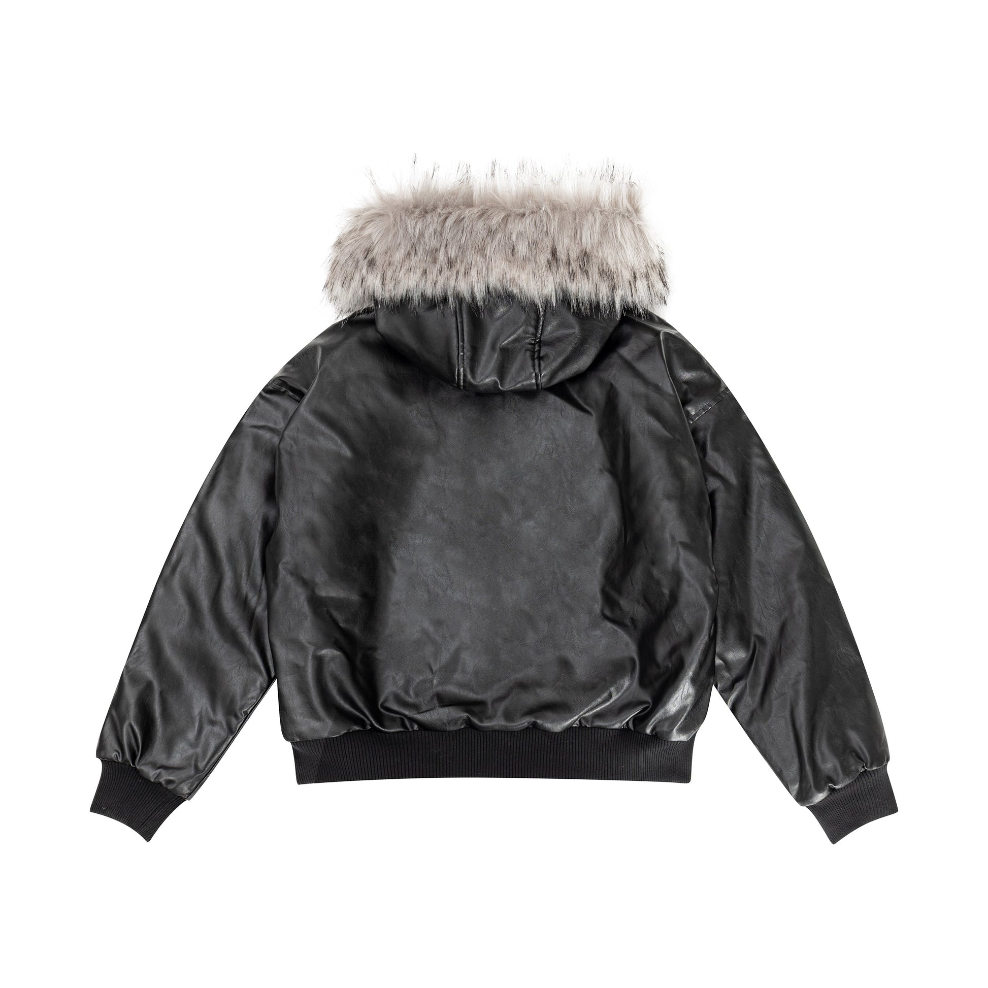 Moto Style | Faux Fur PU Jacket - Luxuryurbanwear