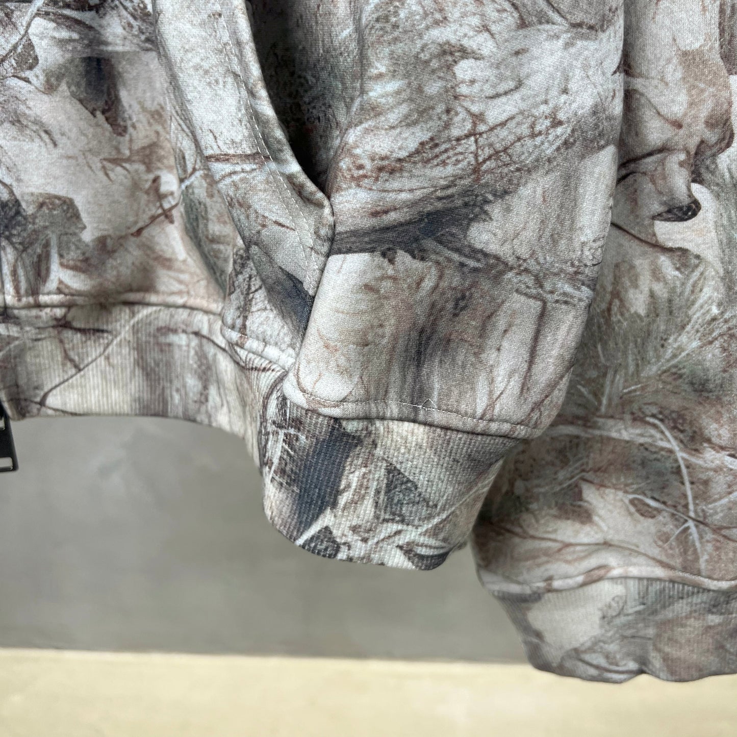 Forest Camo | Oversized Zip-Up Hoodie - Luxuryurbanwear