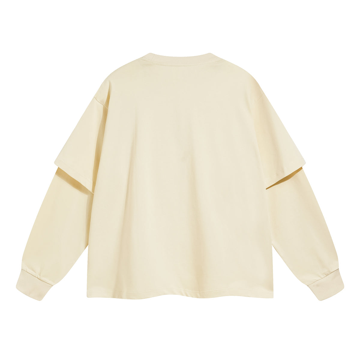 Layered Sleeve Design | Long Sleeve T-Shirt - Luxuryurbanwear