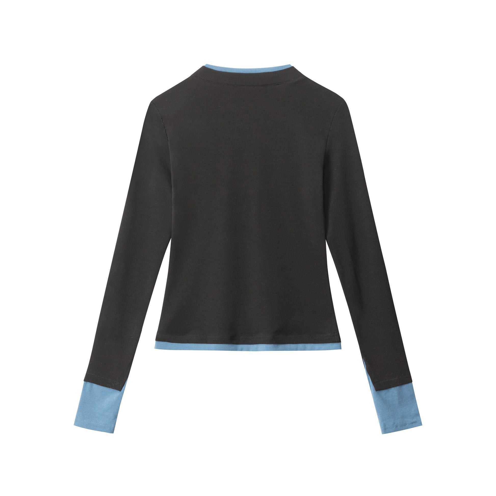 CONTRAST EDGE | Color-Trim Henley Duo - Luxuryurbanwear