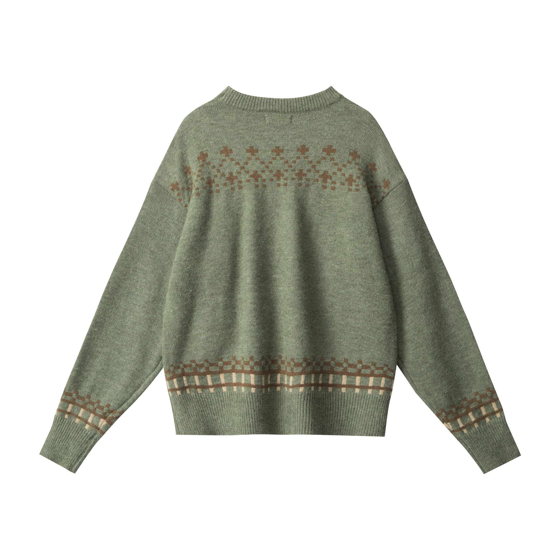 Woolly Pair | Fuzzy Sheep Knit Jumper - Luxuryurbanwear