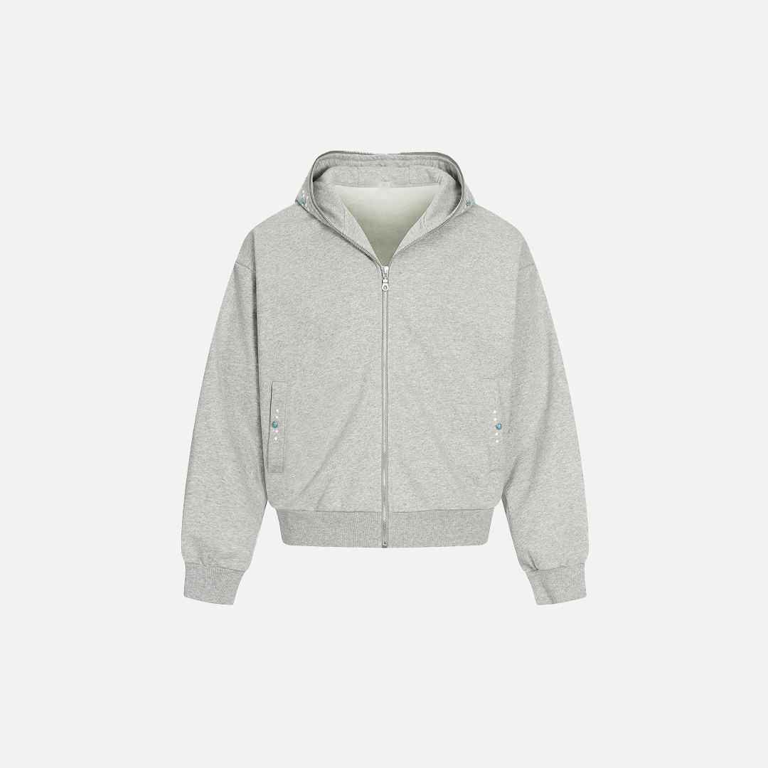 Athletic Emerald Shark Hooded Sweatshirt - Luxuryurbanwear