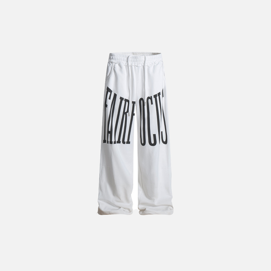 Y2K Men Bold Letter Print Casual Sweatpants - Luxuryurbanwear