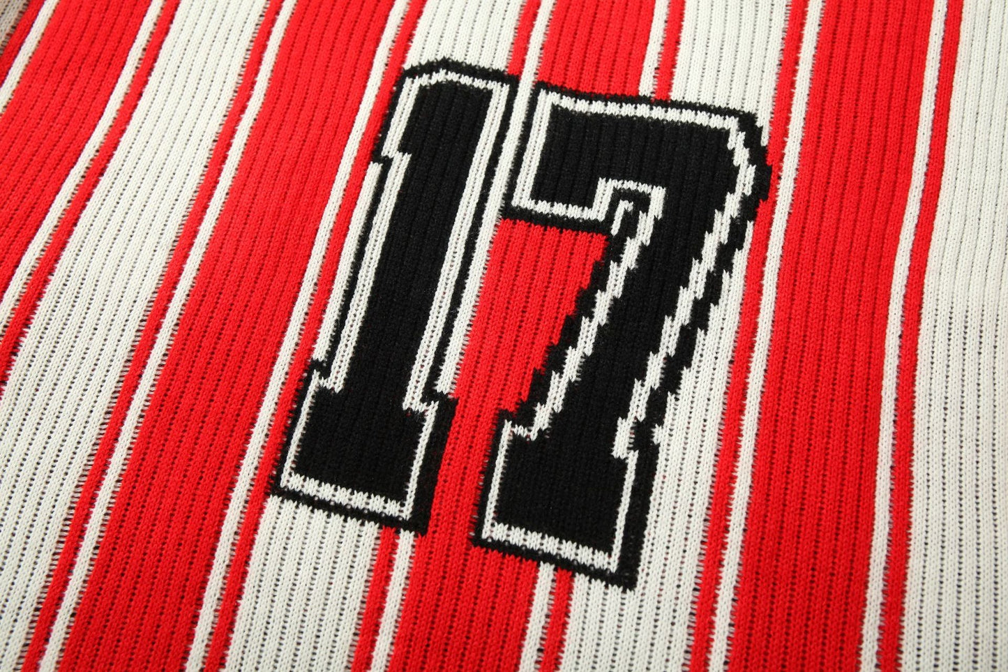 Varsity Stripe Knit | Jersey Tee - Luxuryurbanwear
