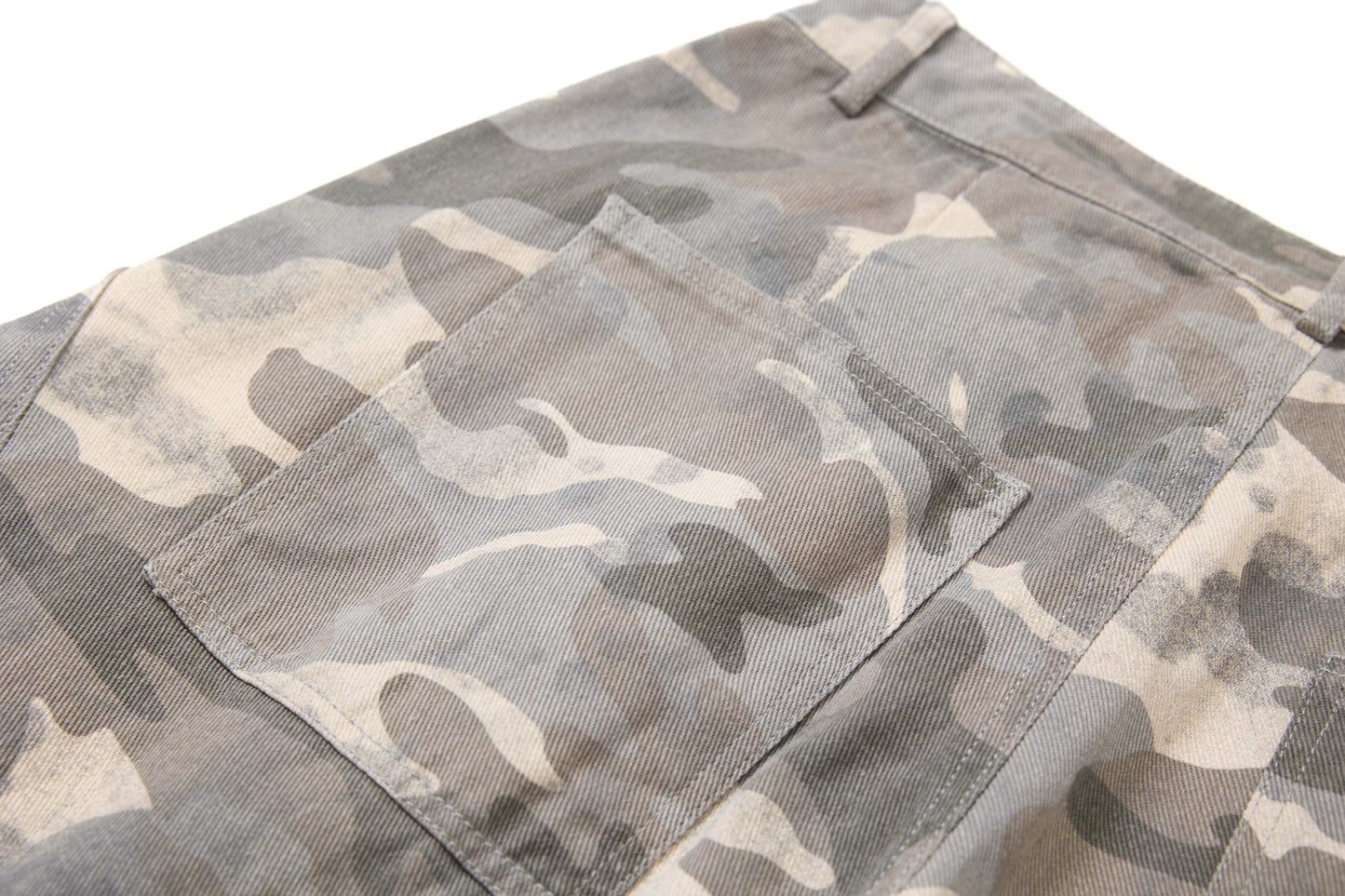 Tactical Camo Baggy Jeans - Gorpcore Utility Streetwear | LuxuryUrbanwear - Luxuryurbanwear