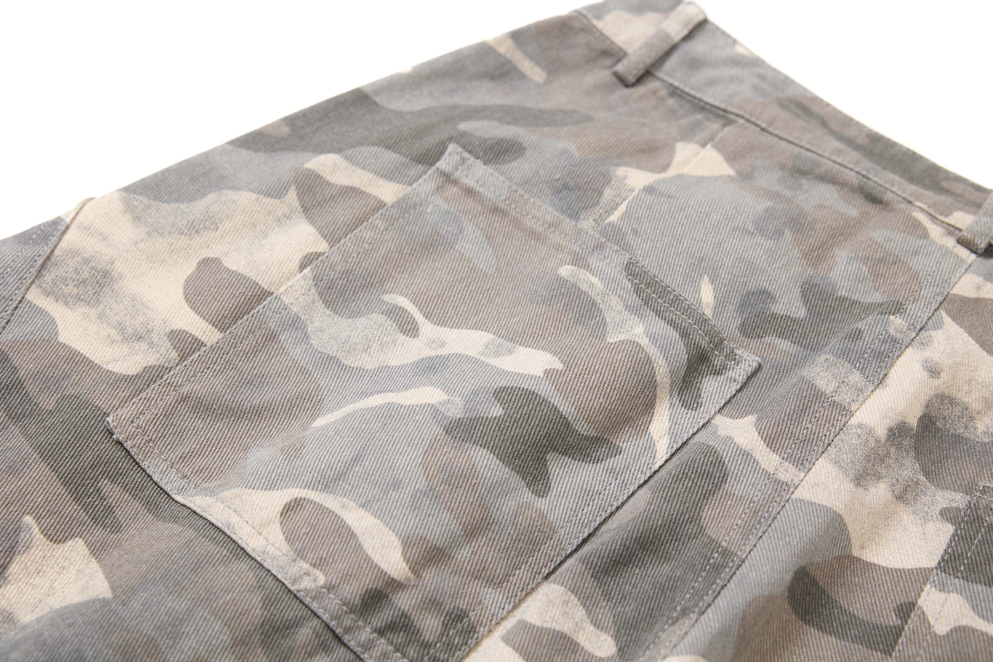 Tactical Camo Baggy Jeans - Gorpcore Utility Streetwear | LuxuryUrbanwear - Luxuryurbanwear