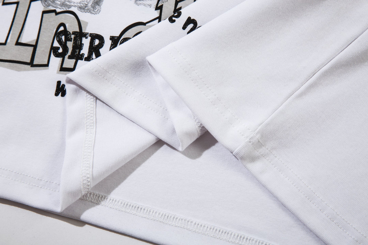 Street Anime Cartoon | Stripe Sweatshirt - Luxuryurbanwear
