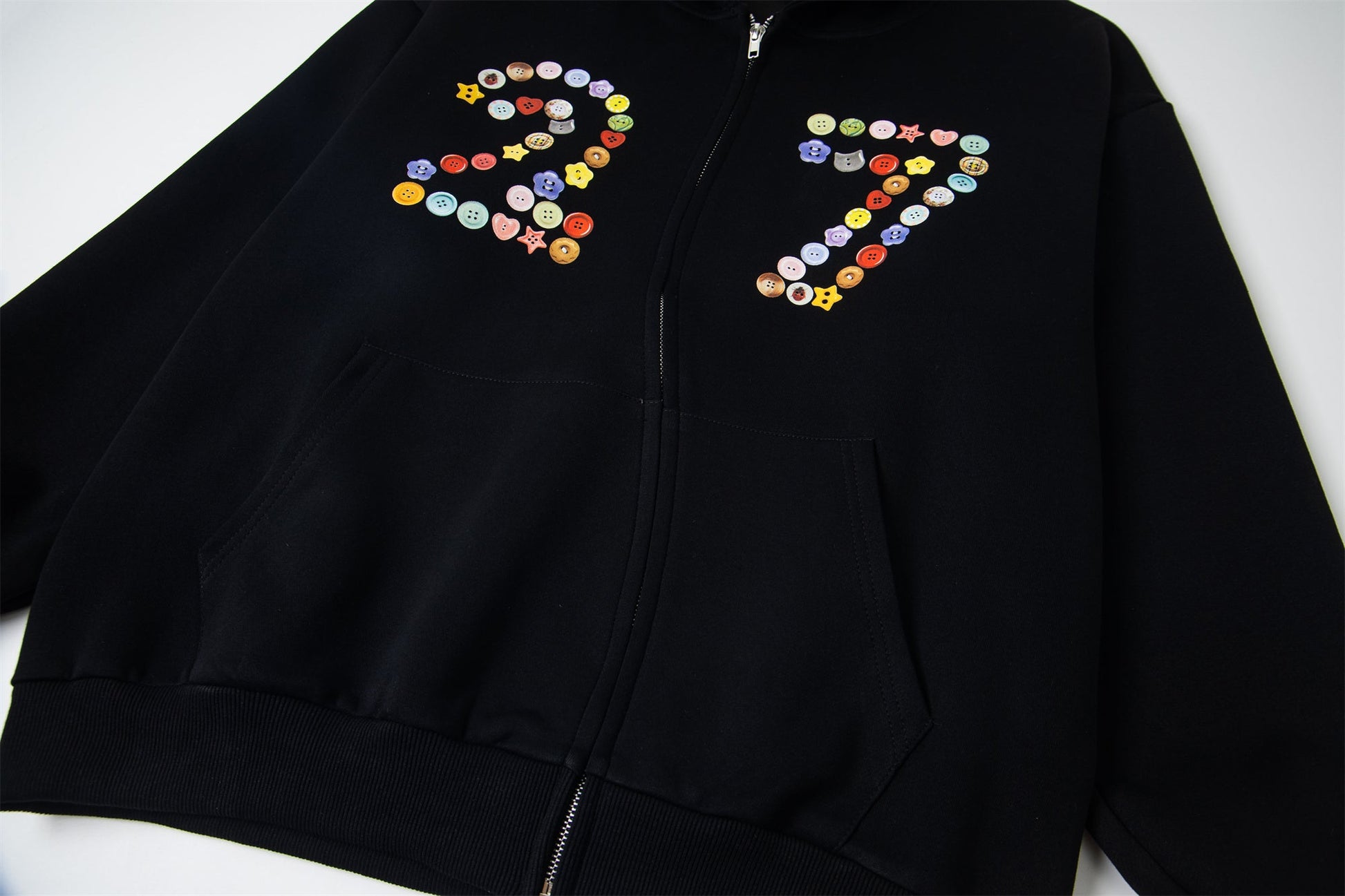 Emoji Art 27 Print | Zip-Up Hoodie - Luxuryurbanwear