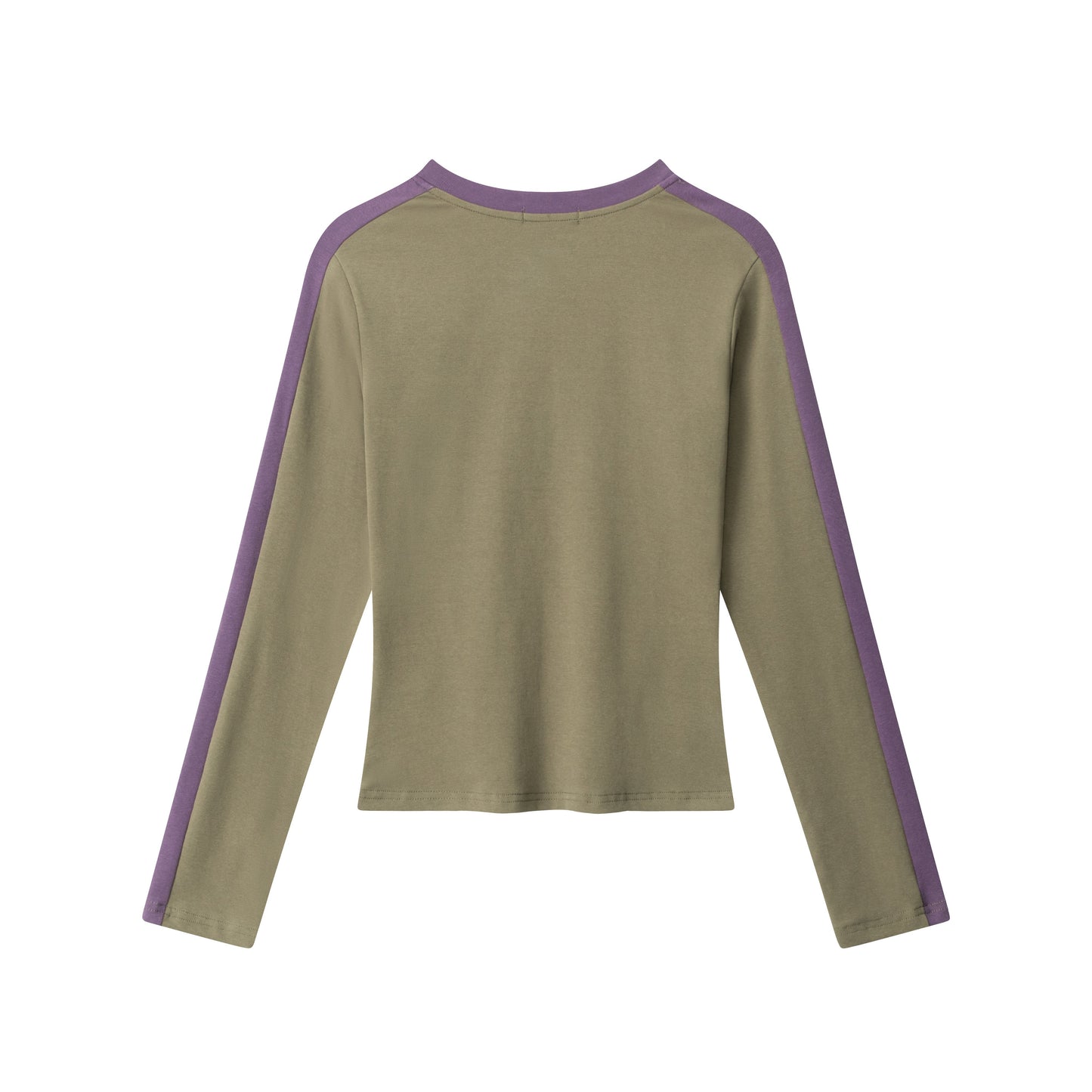 Bravegirl Wave | Colorblock Long Sleeve Tee - Luxuryurbanwear