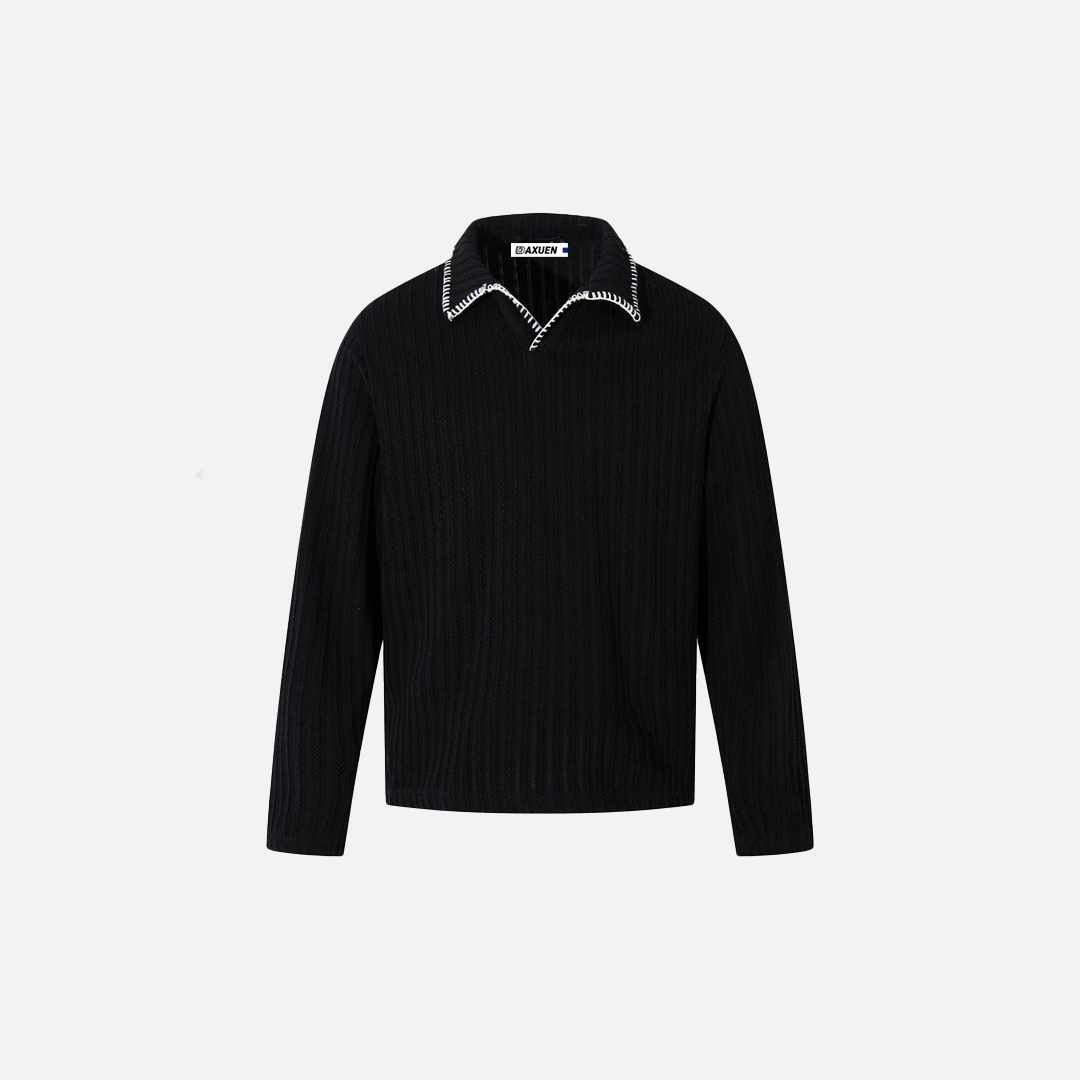 Men Lightweight Stylish Knit Long Sleeve Casual Sweater - Luxuryurbanwear