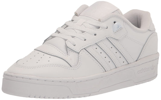 adidas Originals Mens Rivalry Low Sneaker White/White/White 14