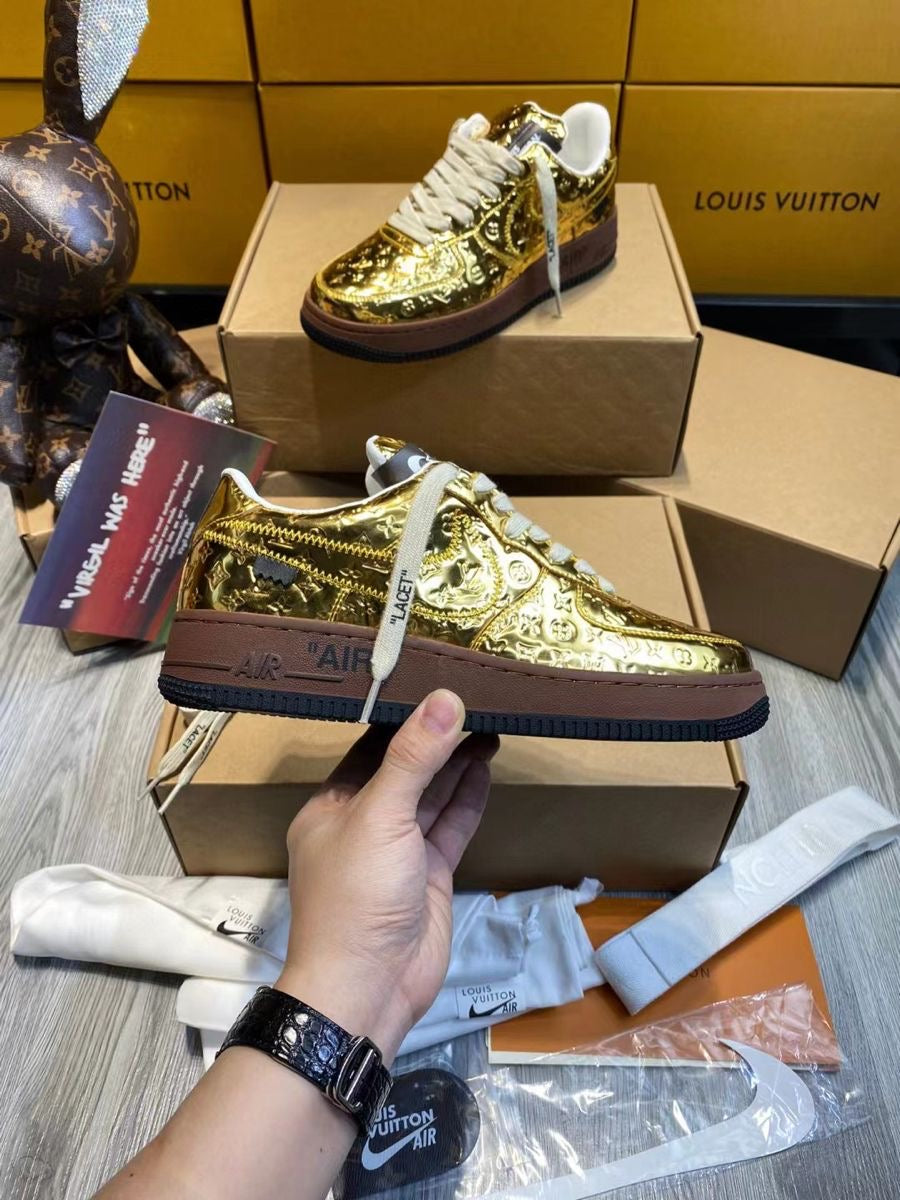 Custom LV x Off-White x Air Force 1 1A9VG0