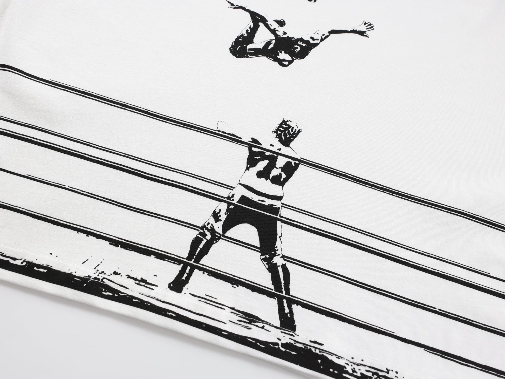 Wrestling Graphic Print | Streetwear Sweatshirt - Luxuryurbanwear