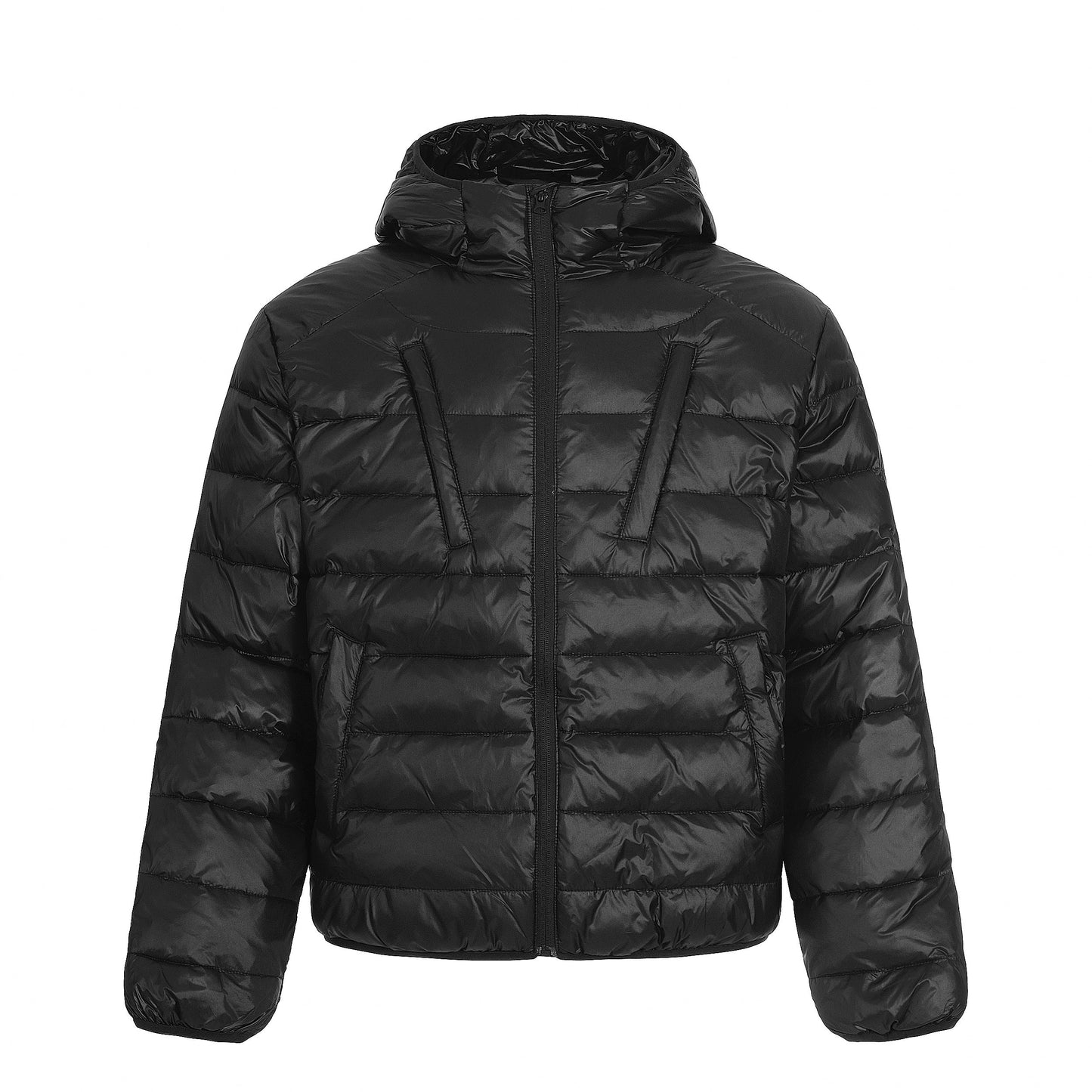 Structured Quilted | Hooded Puffer Jacket - Luxuryurbanwear