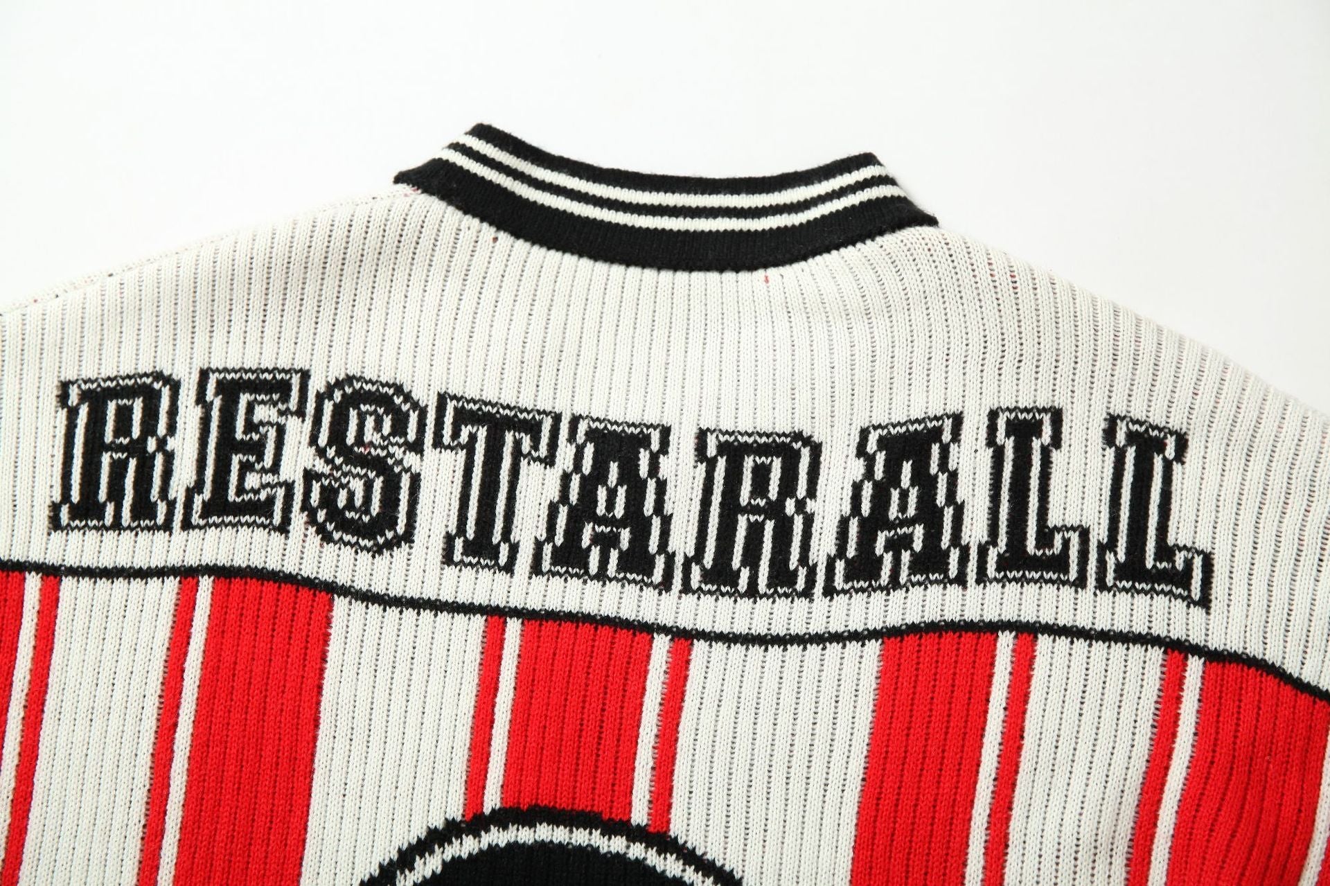Varsity Stripe Knit | Jersey Tee - Luxuryurbanwear