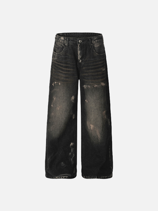 Streetwear Casual Distressed Denim Jeans - Luxuryurbanwear