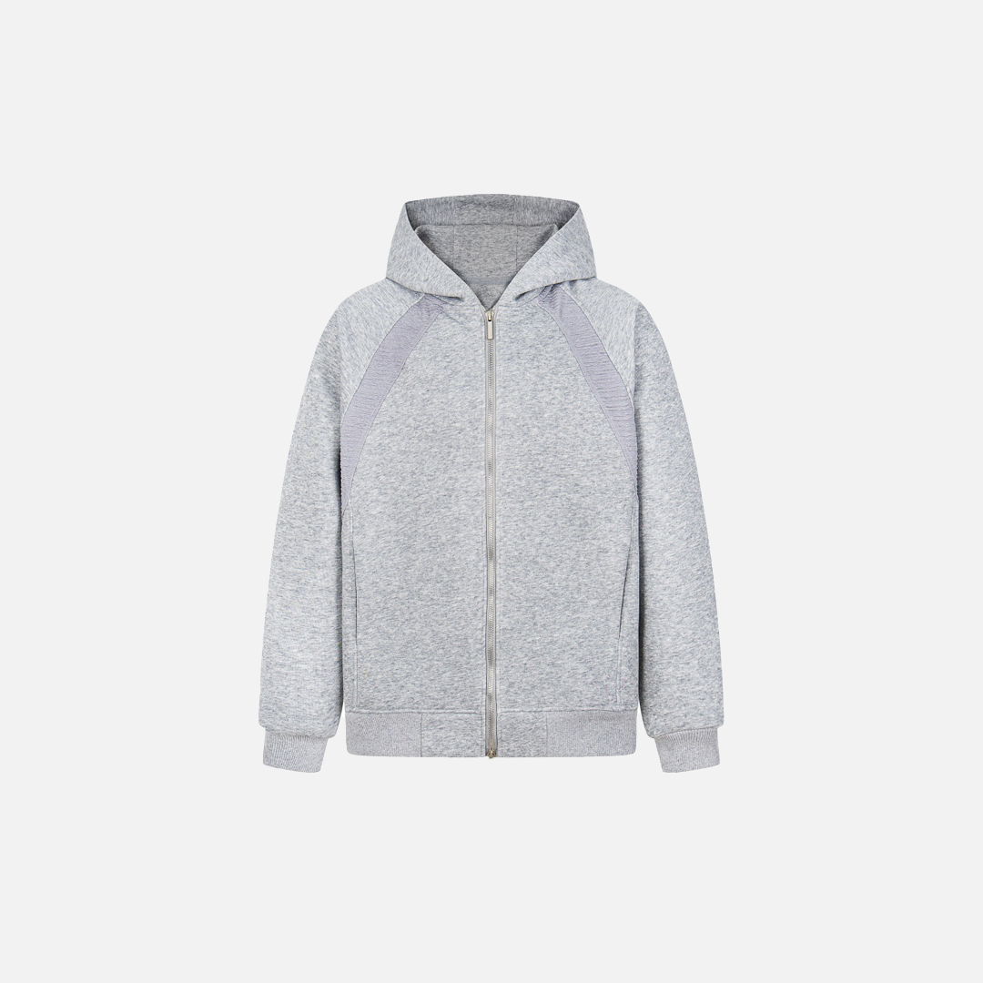 Y2K Stylish Oversized Zip-Up Hooded Sweatshirt - Luxuryurbanwear