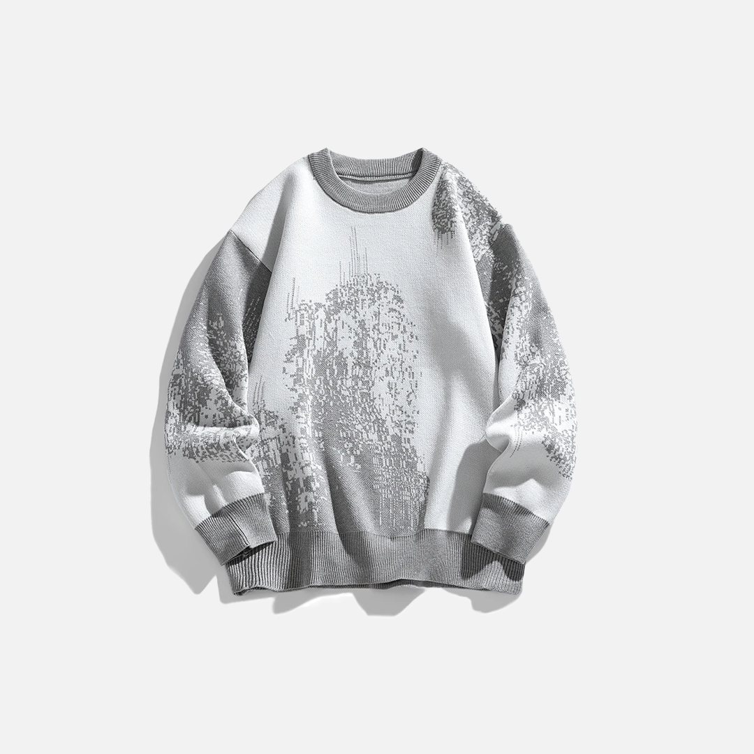 Durable Warm Hip Hop Knit Casual Sweater - Luxuryurbanwear