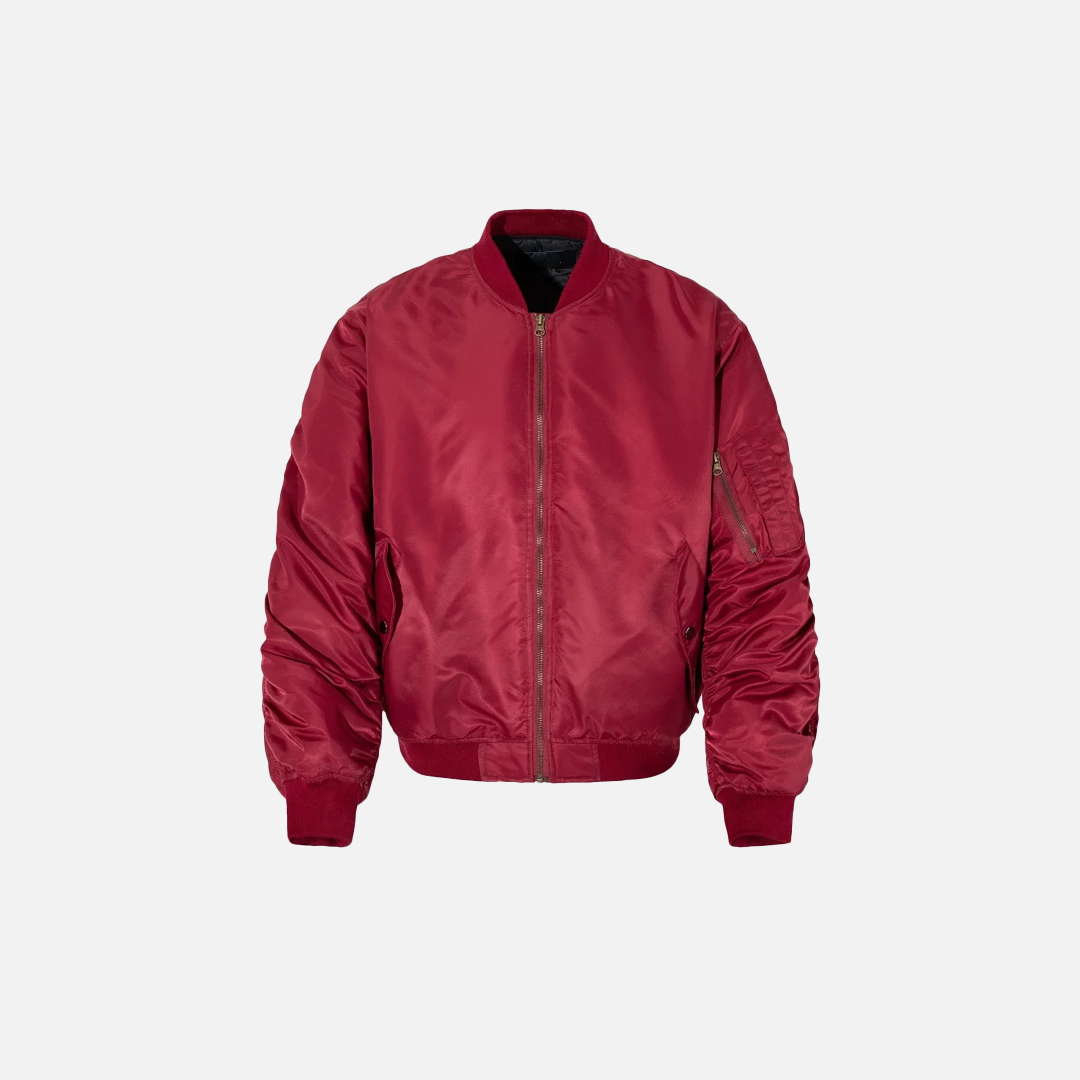 Winter Quilted Hip Hop Baseball Jacket - Luxuryurbanwear