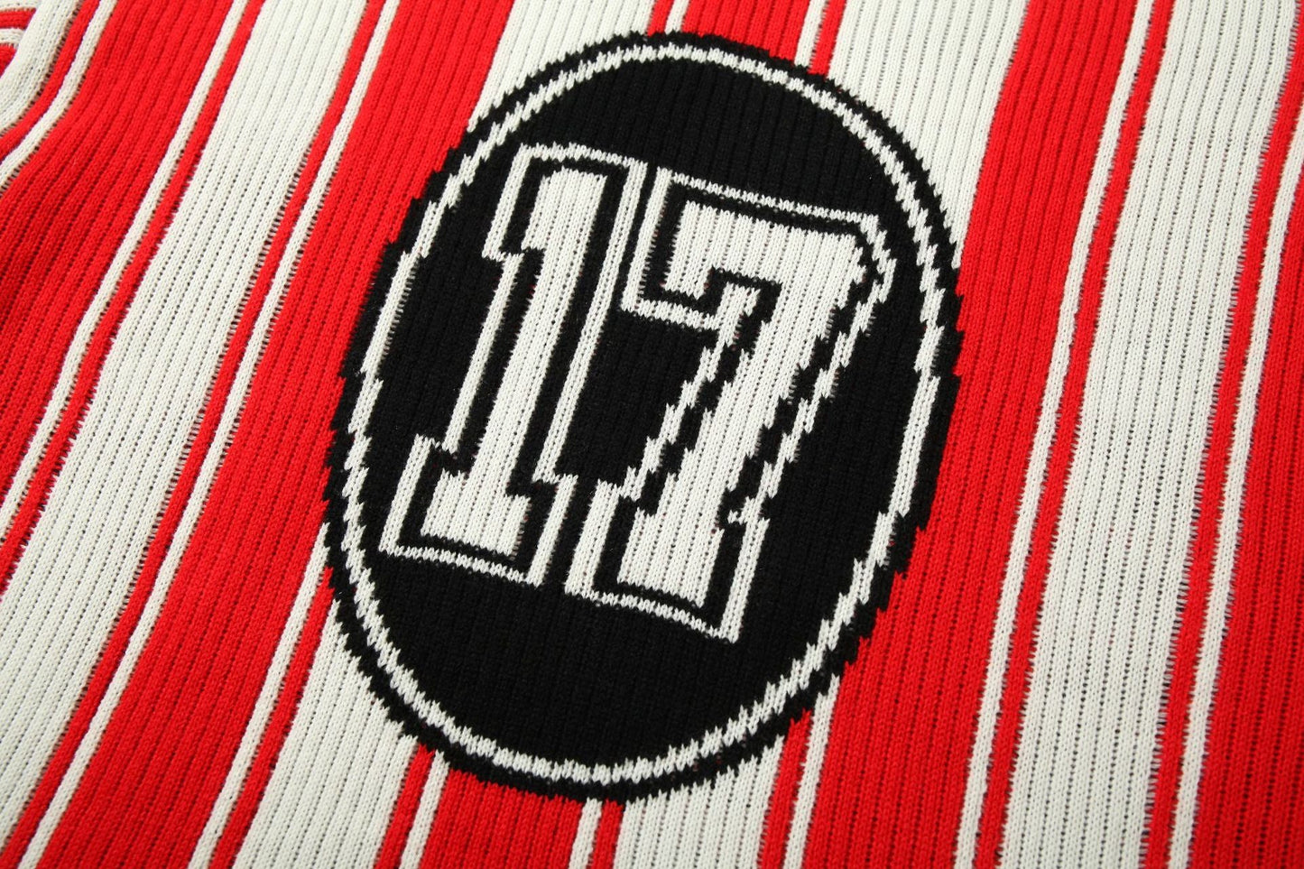 Varsity Stripe Knit | Jersey Tee - Luxuryurbanwear