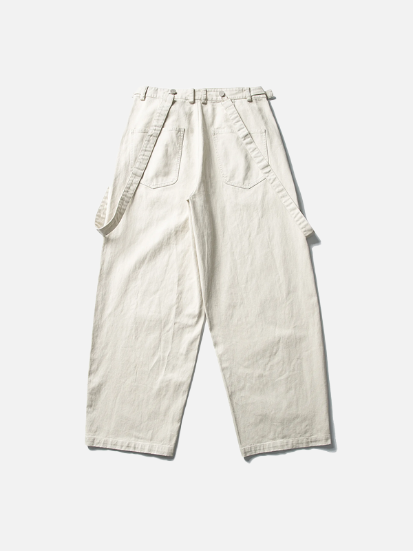 Y2K Detachable Belt Washed Cotton Denim Jeans - Luxuryurbanwear