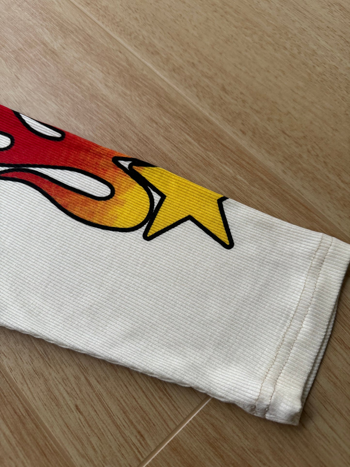 Vintage Flame Letter | Contrast Sweatshirt - Luxuryurbanwear