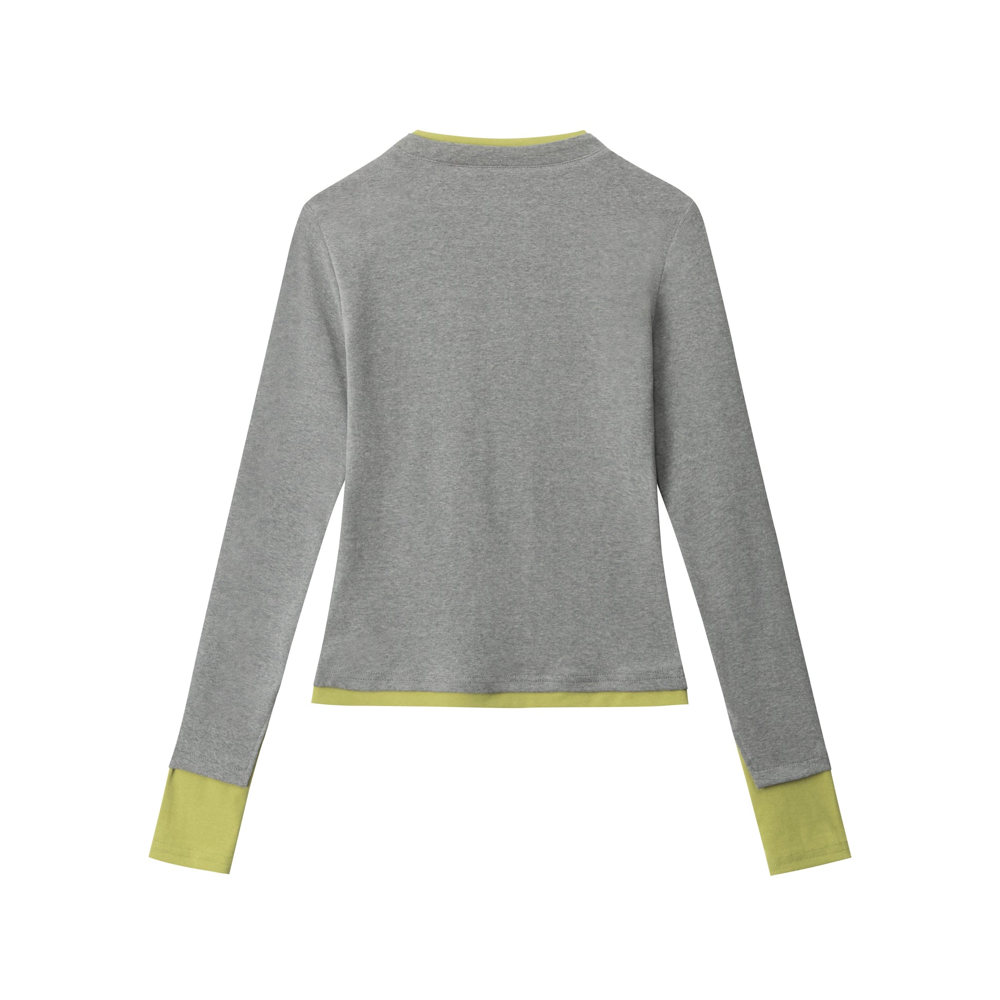 CONTRAST EDGE | Color-Trim Henley Duo - Luxuryurbanwear