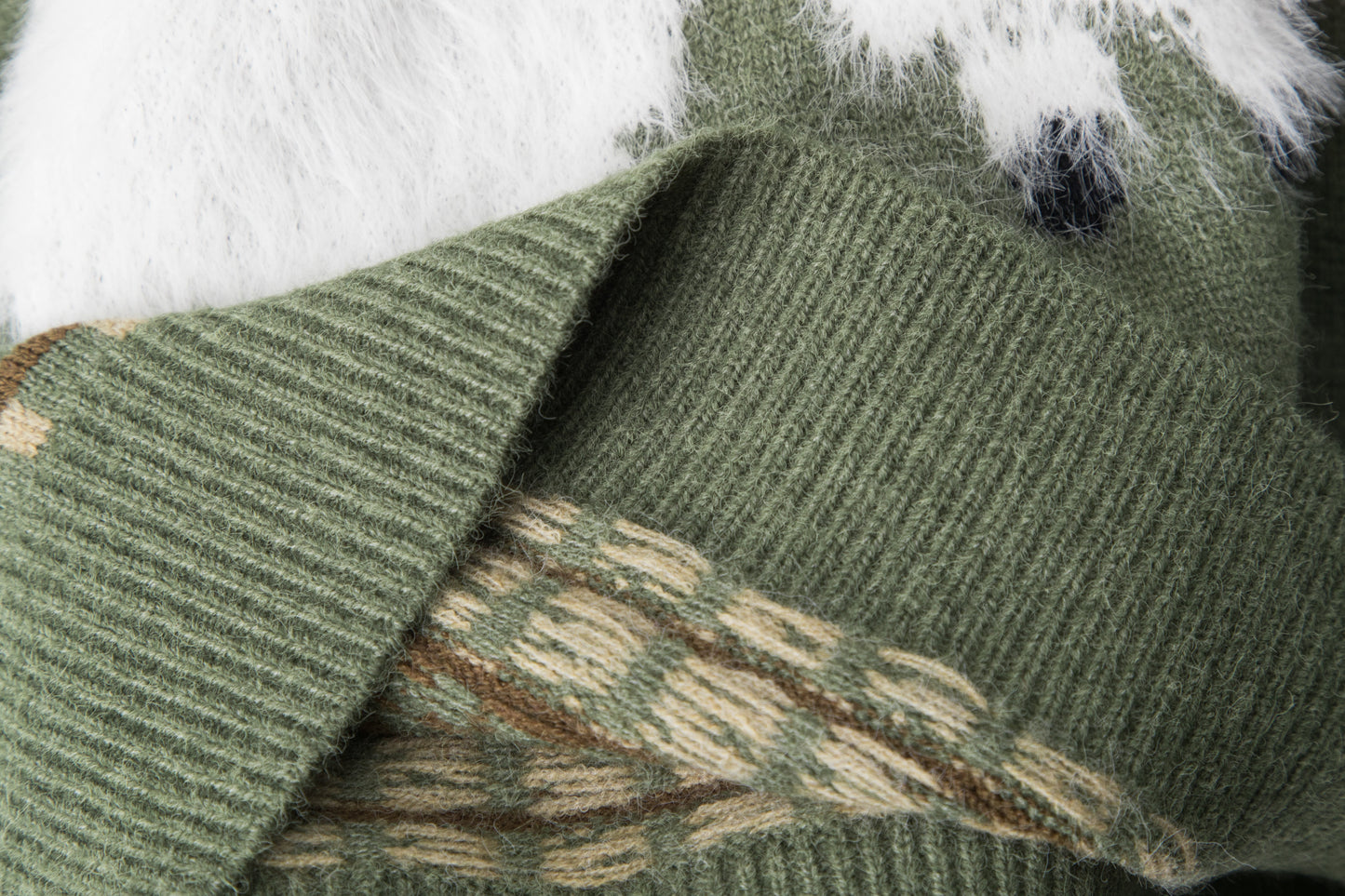 Woolly Pair | Fuzzy Sheep Knit Jumper - Luxuryurbanwear