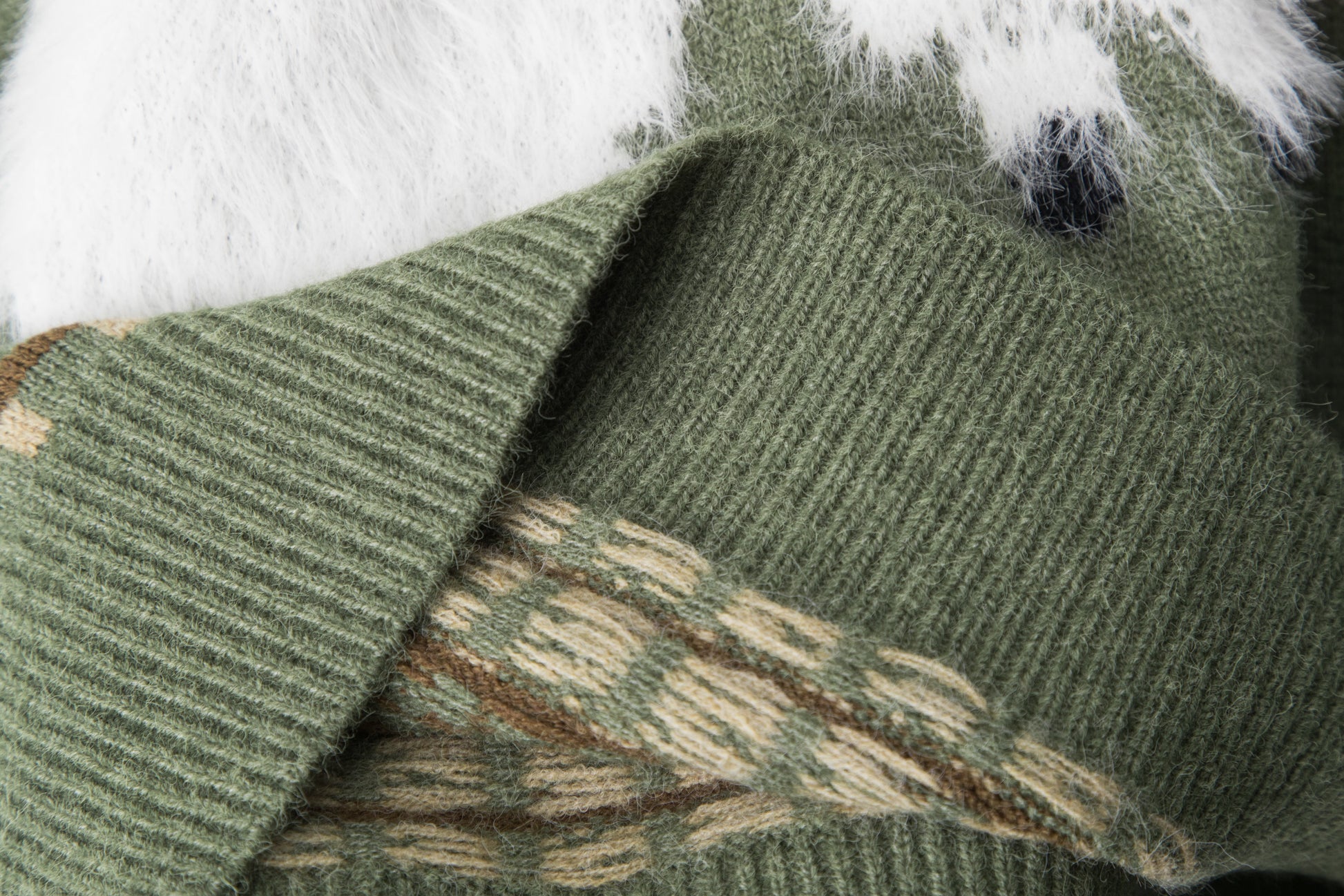 Woolly Pair | Fuzzy Sheep Knit Jumper - Luxuryurbanwear