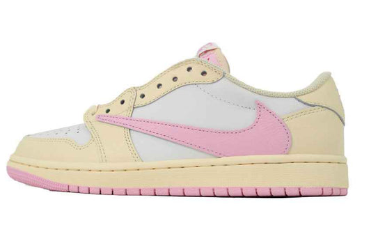 Travis Scott x Air Jordan 1 Low Soft Powder Pouring