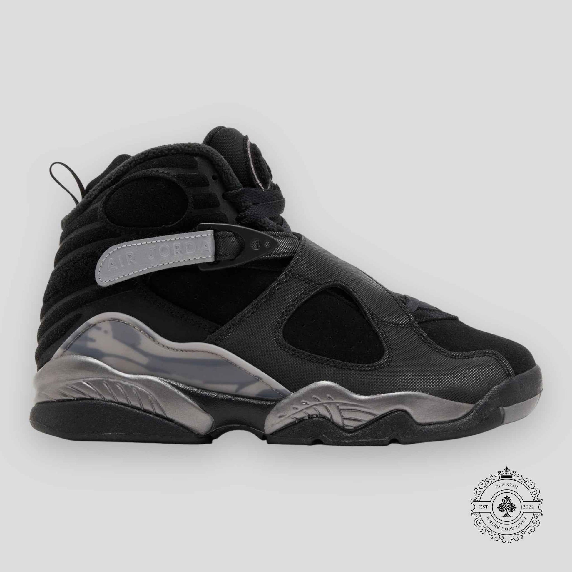 Air Jordan 8 Retro GS Winterized Gunsmoke