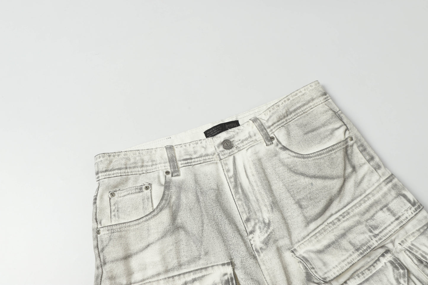 Multi-Pocket | Washed Cargo Shorts - Luxuryurbanwear