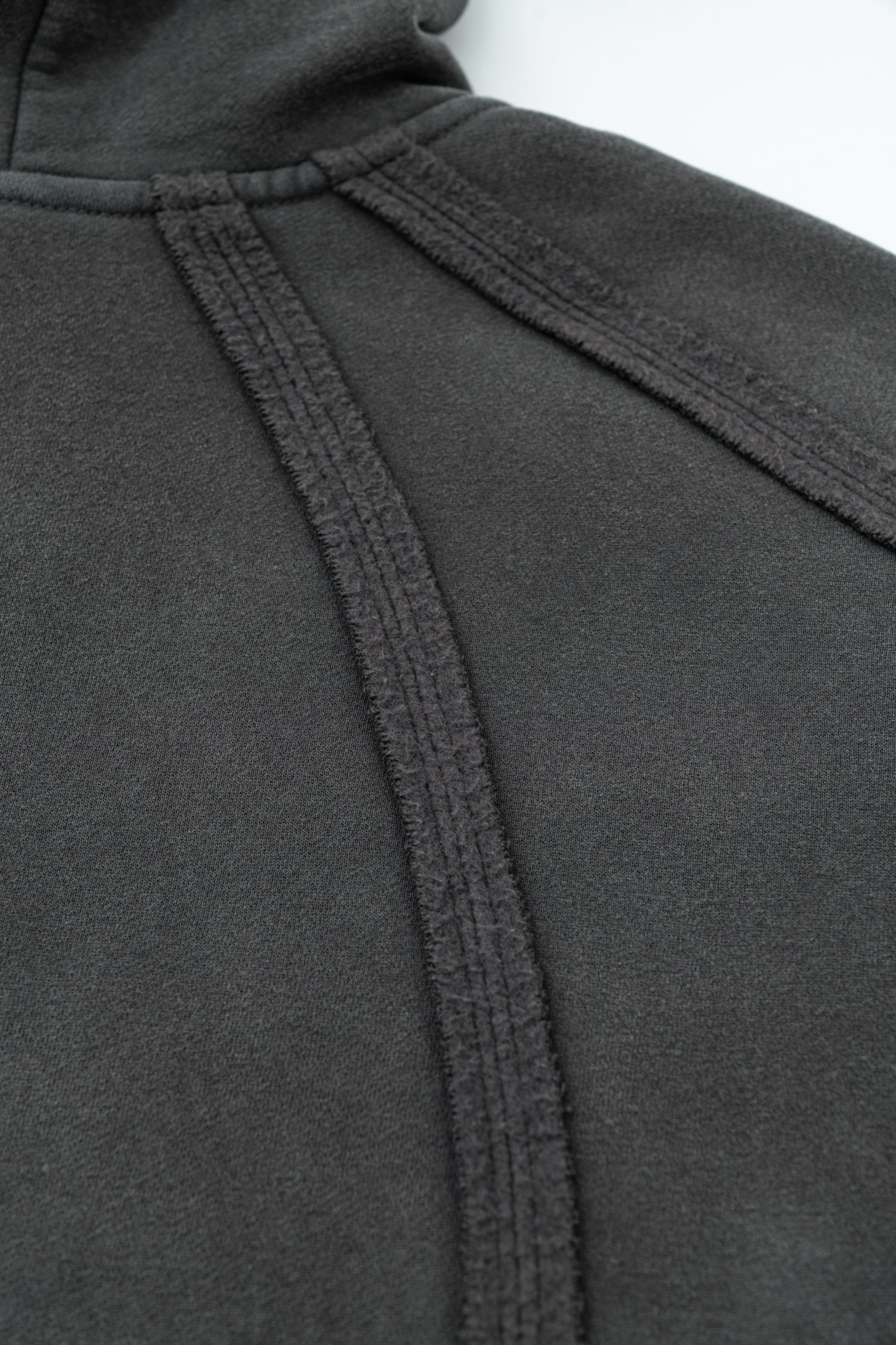 Structured Panel | Baggy Zip-Up Hoodie - Luxuryurbanwear
