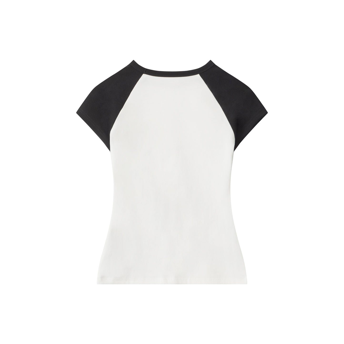 Grunge Cross | Fitted Graphic Raglan Tee - Luxuryurbanwear