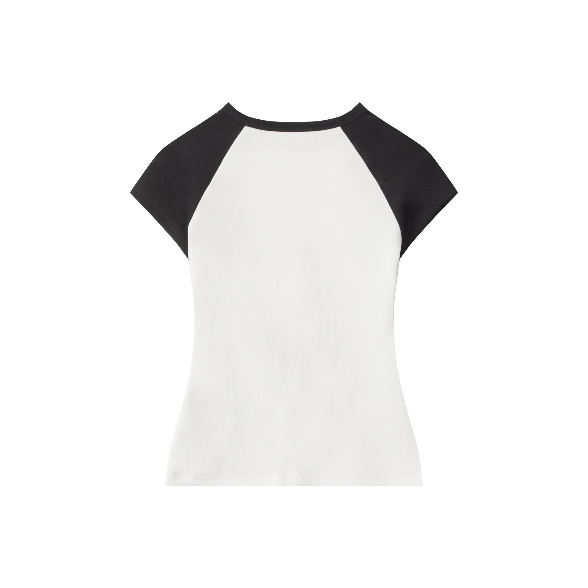 Grunge Cross | Fitted Graphic Raglan Tee - Luxuryurbanwear
