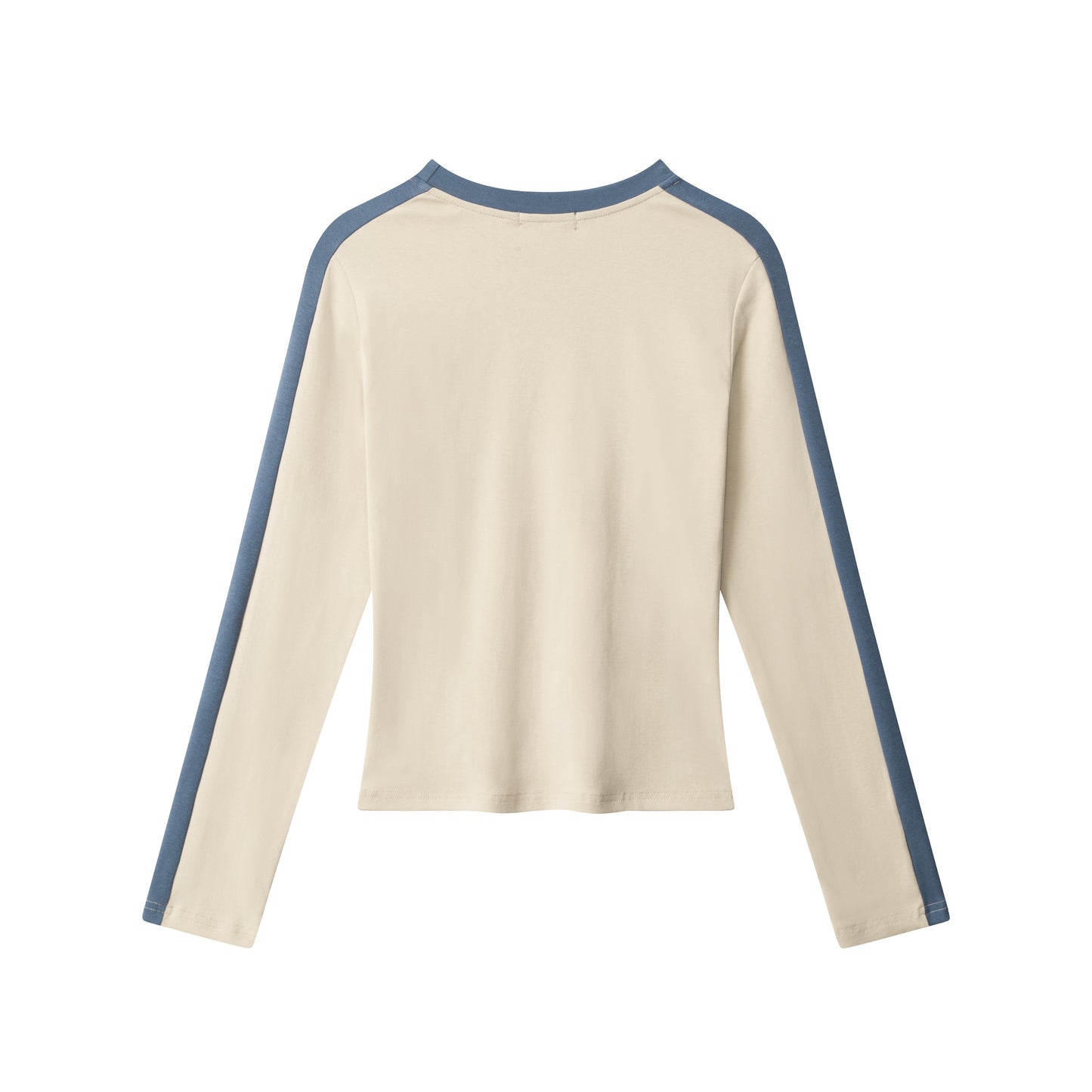 Bravegirl Wave | Colorblock Long Sleeve Tee - Luxuryurbanwear