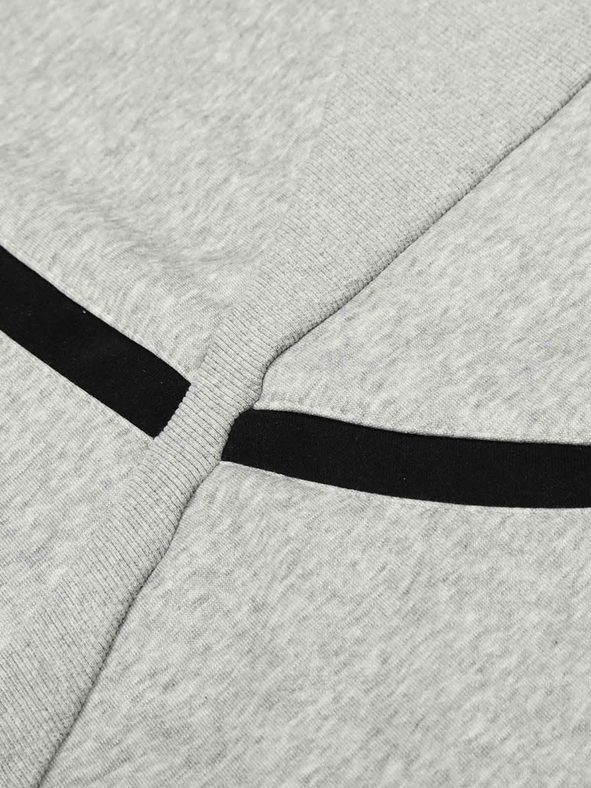 Retro Contrast Panel Drawstring Sweatpants - Luxuryurbanwear